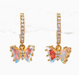 Girls crew Iridescent Flutter Love Hoops