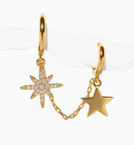 Girls crew I Wish Double Hoop Earring