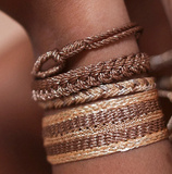 ART OF SFIFA bracciale Maxi Yula 3 Peach Mocha Mousse