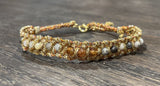 DAG GIOIELLI bracciale Candy Agata Mix, Granato Arancio