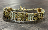 DAG GIOIELLI bracciale Jaipur Avventurina , Olivella