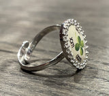 Pf milanojewels anello GOOD LUCK,  zirconi