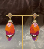 GAS BIJOUX orecchini Sao2 plume