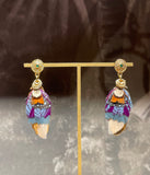 GAS BIJOUX orecchini Sao2 plume