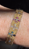 DAG GIOIELLI bracciale Mini Star Multicolor