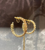 GAS BIJOUX orecchini IZILDA STRASS CLIP