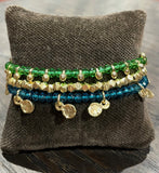 Bracciale THB151G Turchese Verde