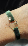 Bracciale Cuore oro giallo  Infinito Velluto