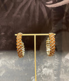 GAS BIJOUX orecchini IZILDA STRASS CLIP