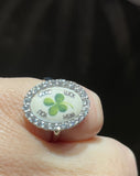 Pf milanojewels anello GOOD LUCK,  zirconi