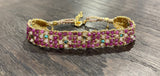 DAG GIOIELLI bracciale Jaipur Rubitormalina, kunzite, turchese