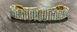 DAG GIOIELLI bracciale Jaipur Apatite azzurra