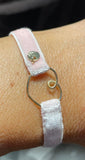 Bracciale Cuore oro giallo  Infinito Velluto