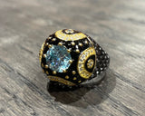 Laboratorio Orafo chevalier  bombato brunito