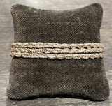 Pf milanojewels bracciale regolabile très chic a 3 fili
