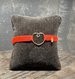 Bracciale Cuore oro giallo  Infinito raso