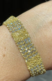 DAG GIOIELLI bracciale Stones Labradorite Grigia