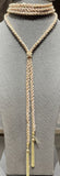 PF MILANOJEWELS  Collana très chic duna con argento placcato oro giallo