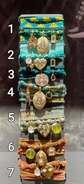 MrBiggy Chocker/Bracciale seta