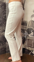 JOSEPH RIBKOFF pantalone jacquard bianco