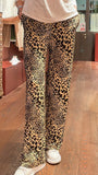 UNIVERSEL pantalone animalier jersey