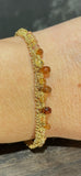 DAG GIOIELLI bracciale Precious Drop zaffiro giallo, tormalina