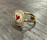 Pf milanojewels anello FOR YOU ONLY,  zirconi