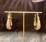 GAS BIJOUX orecchini Ecume Strass