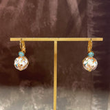 GAS BIJOUX orecchini mini Boule oro