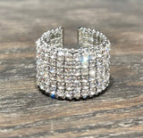 Anyia Blossom anello regolabile