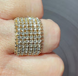 Anyia Blossom anello regolabile