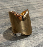 Anyia Blossom anello regolabile