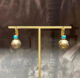 GAS BIJOUX orecchini mini Boule oro