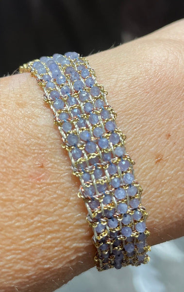 DAG GIOIELLI bracciale Jaipur tanzanite