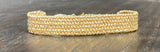 DAG GIOIELLI bracciale Muamara crema, oro