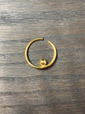 DE LA FORGE Saturne, finto piercing 2,5 cm
