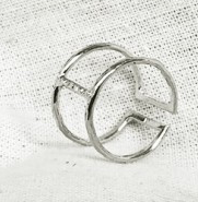 Gagandlou anello regolabile Manchette petite