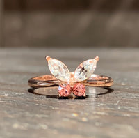 VERSARI anello butterfly, regolabile